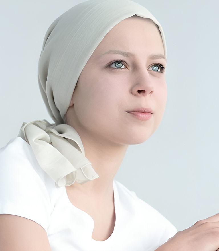 a close up of a woman wearing a hat